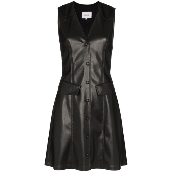 Nanushka faux leather Menphi Dress - Picture 2 of 6